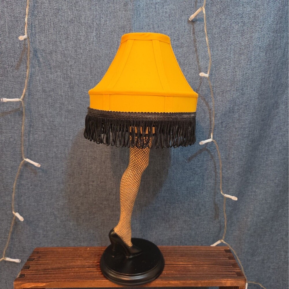 NECA Christmas Story Leg Lamp Tea Light Votive Holder 12" Movie Prop - Picture 16 of 16